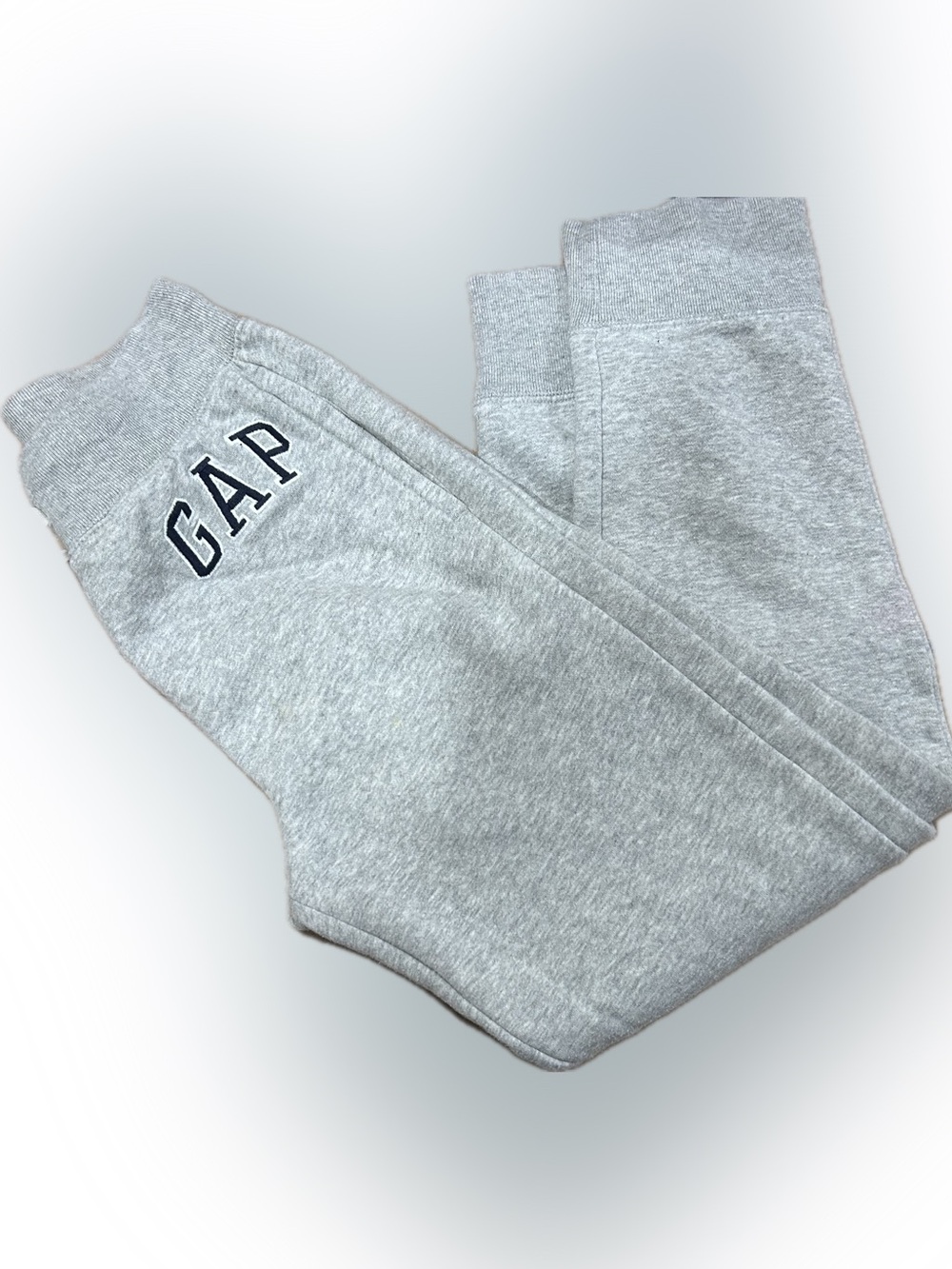 GAP Light Gray Logo Jogger Sweatpants